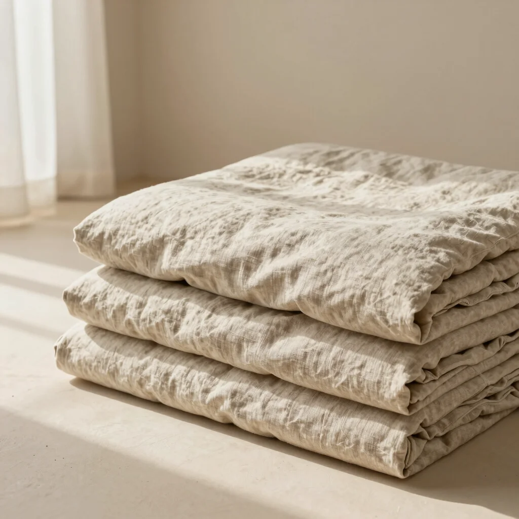 Washed Linen Duvet Set