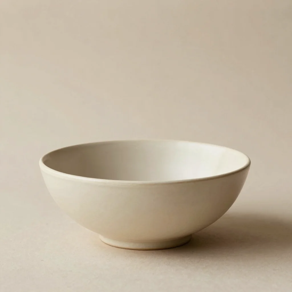 Matte Ceramic Serving Bowl