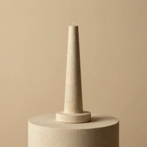 Sculptural Taper Candle Holder